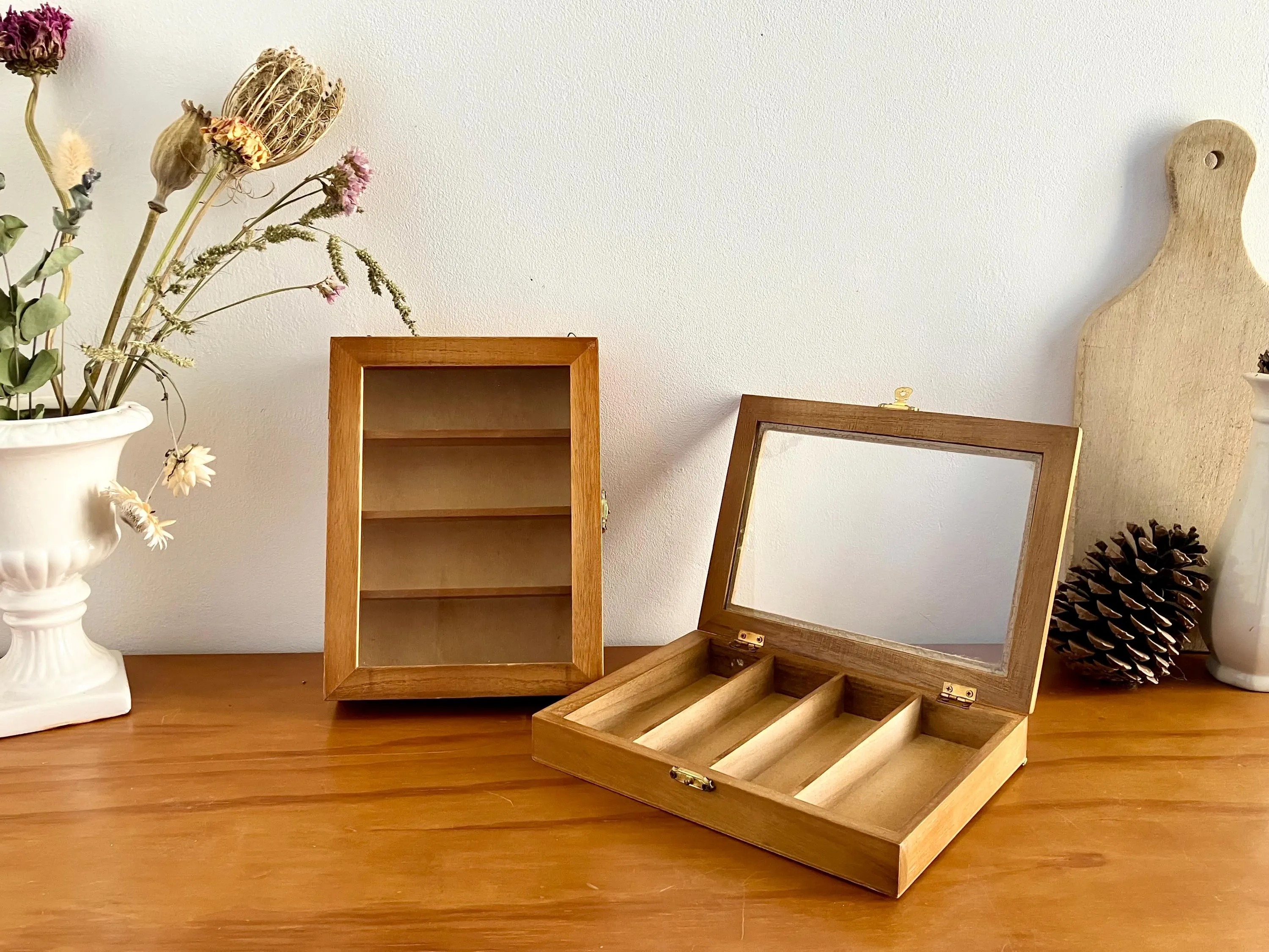 Caja organizadora en madera